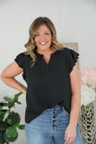 Charming Top in Black