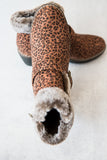 Chilly Leopard Ankle Boots
