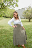 All Around Skirt in Olive
