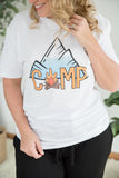 Camp by the Mountains Graphic Tee