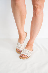 Hey Beach Natural Sandals