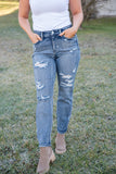 Rise to the Challenge Judy Blue Boyfriend Jeans