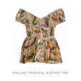 Feeling Tropical Ruched Top