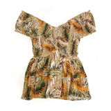 Feeling Tropical Ruched Top