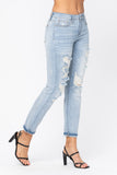 Brighter Days Ahead Judy Blue Boyfriend Jeans