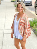 Sunrises Peach Kimono