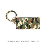 Urban Camo Wristlet Wallet