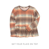 Get Your Plaid On Top