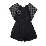 The Out and About Romper in Black