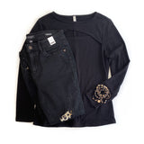 You Go Girl Leopard Patch Judy Blue Jeans