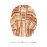 Sunrises Peach Kimono