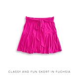 Classy & Fun Skort in Fuchsia