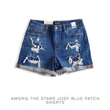 Among the Stars Judy Blue Patch Shorts