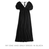 My One and Only Dress in Black