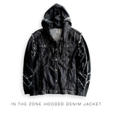 In the Zone Hooded Denim Jacket
