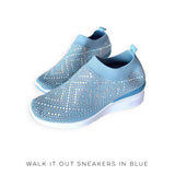 Walk It Out Sneakers in Blue