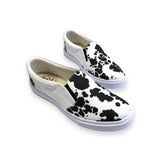 Stylin' Sneakers in Cow Print