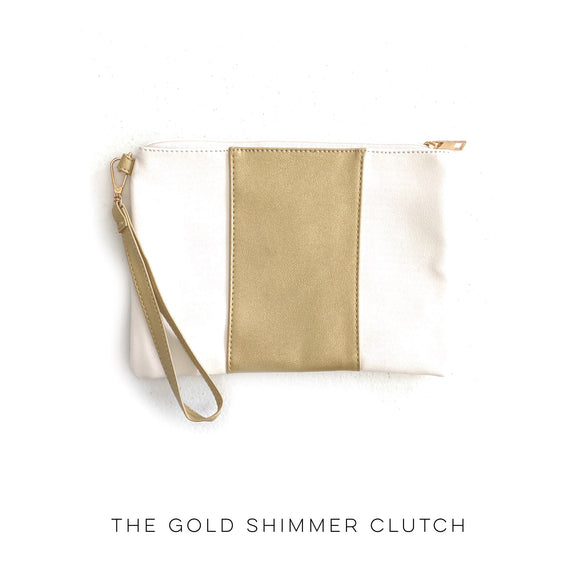 The Gold Shimmer Clutch