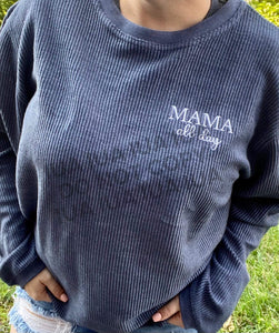 Mama All Day - Corded Sweatshirt