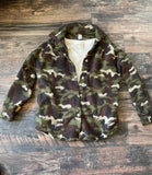 Camouflage Sherpa Jacket
