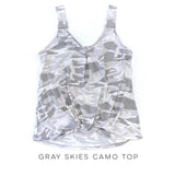 Gray Skies Camo Tank