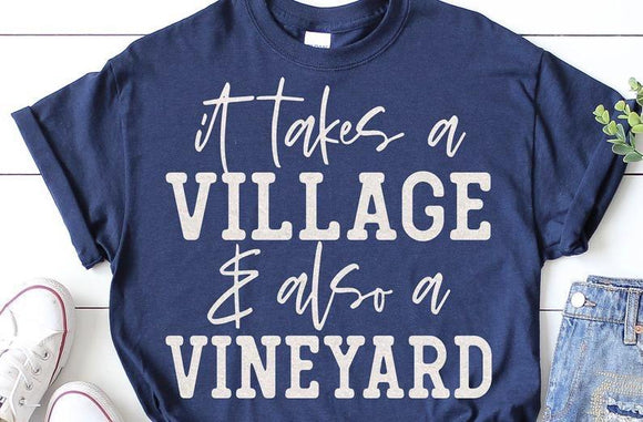 Village Vineyard tee