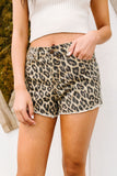 Summer Nights Leopard Print Shorts*